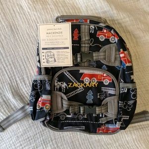 Pottery Barn Kids backpack NWT name Zackary